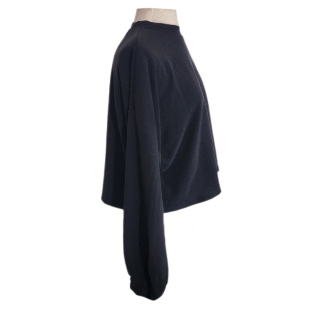 ELESOL Mock Neck Long Sleeve Black Size XL Shirt - Picture 4 of 10